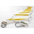thumbnail image 1 of ISOP Emergency Fire Escape Ladder 8 ft - Safety Rope Ladder With Hooks, 1 of 11