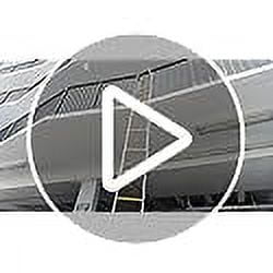 ISOP Two Story Fire Escape Ladder 13 ft - Flame Resistant - Emergency Rope Ladder with Spring Hooks - Reusable & Multi-Functional - Weight Capacity up to 2000 Pounds (13ft)