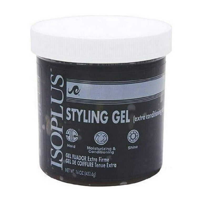 JM Products Isoplus Styling Gel, Extra-Conditioning Dark, 16 oz