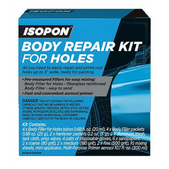 ISOPON Body Repair Kit for Holes (UP5008)