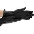 thumbnail image 1 of ISOTONER Full Finger Therapeutic Gloves - A25831 (Black, Large), 1 of 1