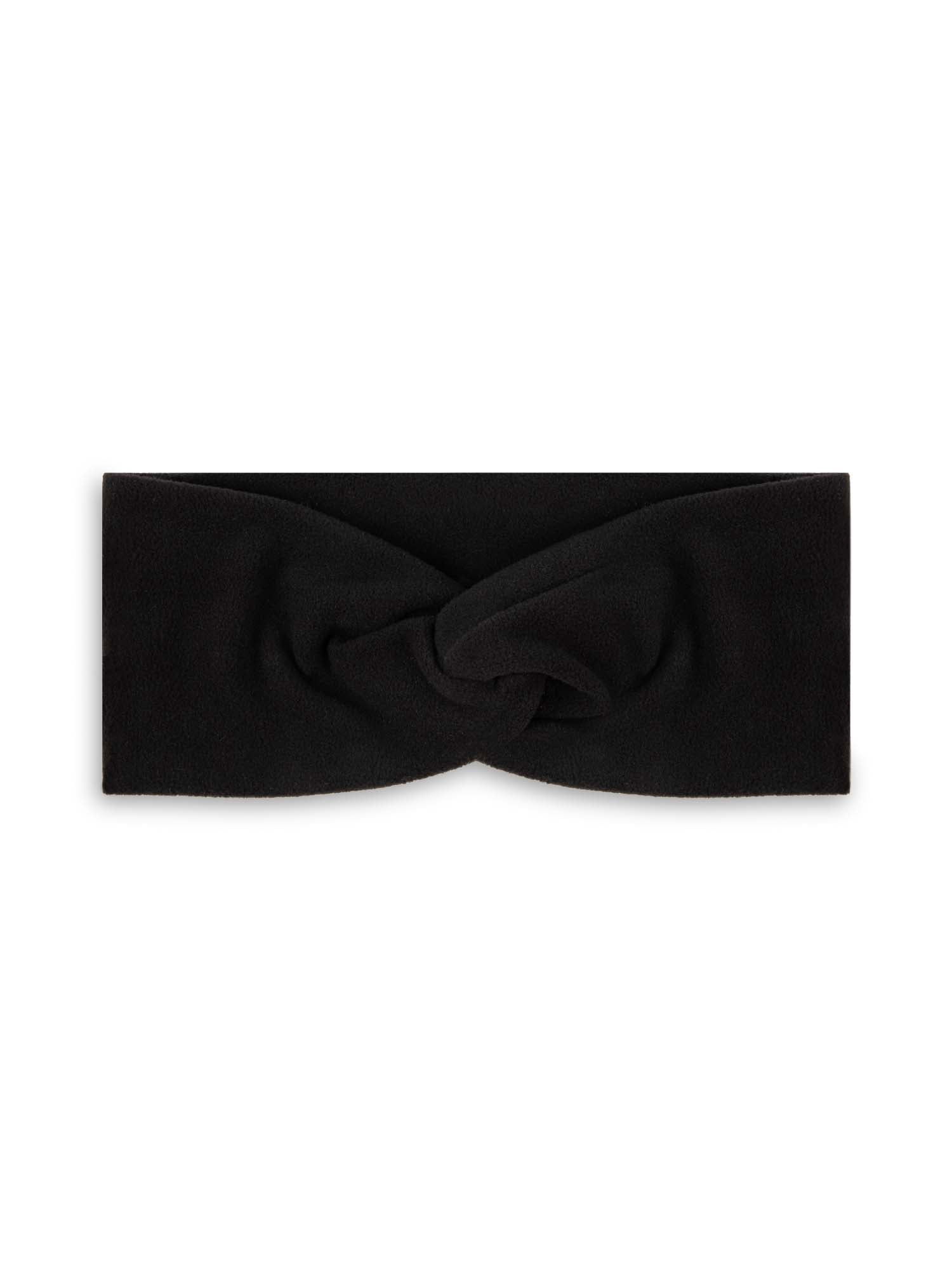 Isotoner Women's Headband with Plush Lining and Ponytail Holder
