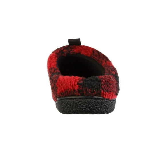ISOTONER Men's Memory Foam Hoodback ECO Comfort Slippers In Berber Buffalo, L (9.5-10.5)
