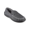 thumbnail image 1 of ISOTONER Mens Gray Closed Back Moisture Wicking Javier Round Toe Slip On Slippers L, 1 of 3