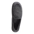 thumbnail image 1 of ISOTONER Mens Gray Closed Back Moisture Wicking Javier Round Toe Slip On Slippers Shoes XL, 1 of 3