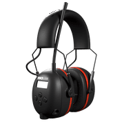 ISOtunes AIR DEFENDER AM/FM Earmuffs: Comfortable Wireless Hearing Protection with AM/FM Radio Tuner