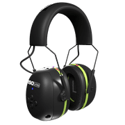 ISOtunes AIR DEFENDER Bluetooth Earmuffs: Comfortable Wireless Hearing Protection with 40 Hour Battery Life