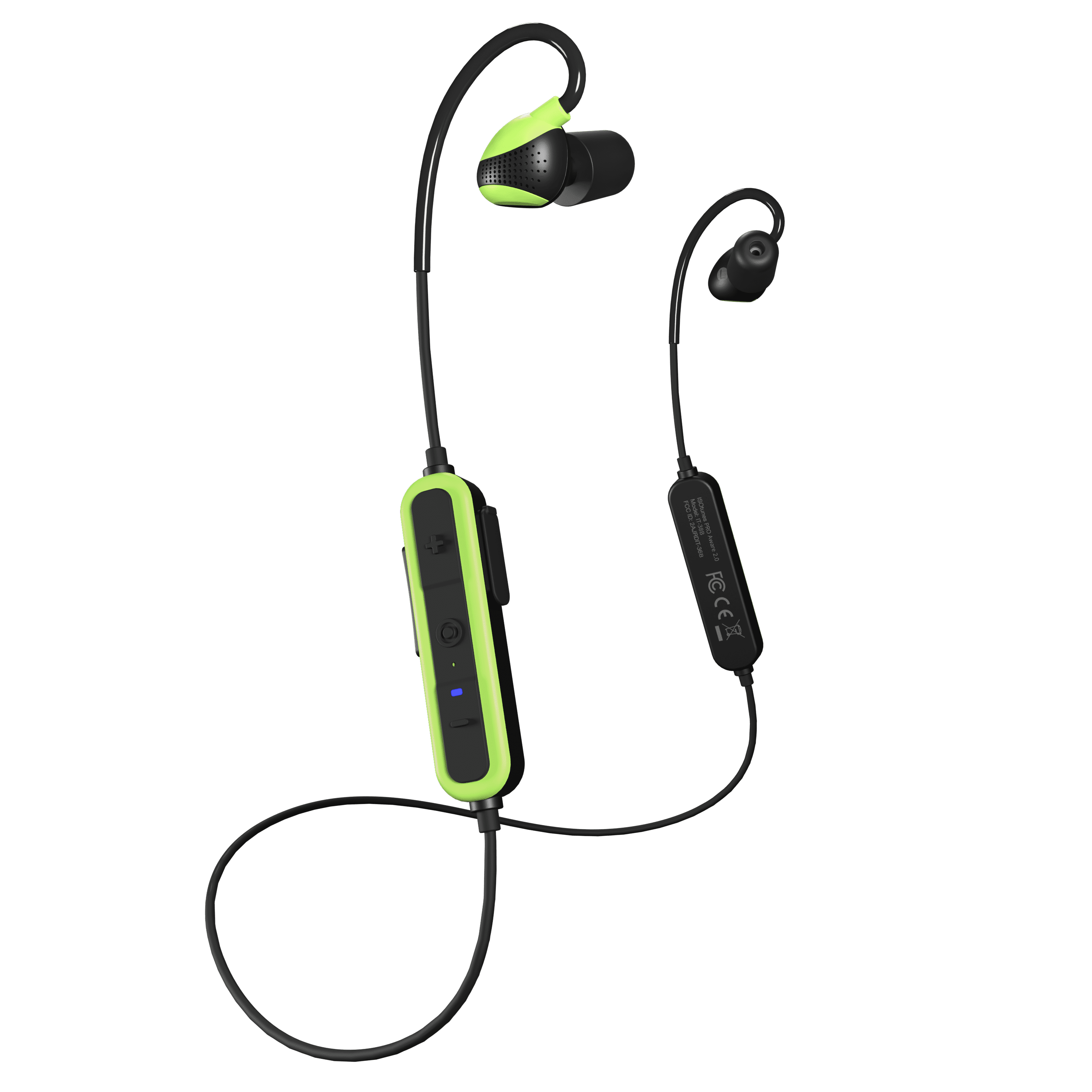 ISOtunes PRO Aware 2.0 Bluetooth Hearing Protection Earbuds, 26 dB NRR ...