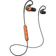 ISOtunes Hearing Protection Earbuds, PRO 2.0 Bluetooth Work Earbuds, Black and Orange