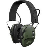 ISOtunes Sport DEFY Slim Bluetooth Earmuffs, Shooting Ear Protection, 21 dB NRR, Black and Olive Green