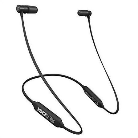 ISOtunes XTRA 2.0 Bluetooth Hearing Protection Earbuds: OSHA Compliant, 27 dB NRR, 85 dB Volume Limit, 11 Hour Battery Life, Noise Cancelling Mic (Black)