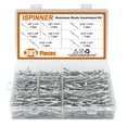 thumbnail image 1 of ISPINNER 385pcs 8 Sizes Aluminum Blind Rivets, Pop Rivets Assortment Kit (Sliver), 1 of 5