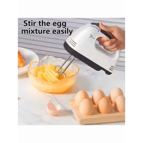 ISRBV 7-Speed Electric Hand Mixer - Multi-Function Handheld Mixer for Baking, Ideal for Home/Restaurant/Studio