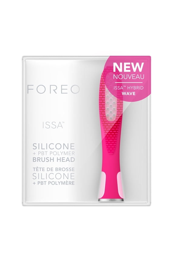 ISSA Hybrid Wave Brush Head Fuchsia