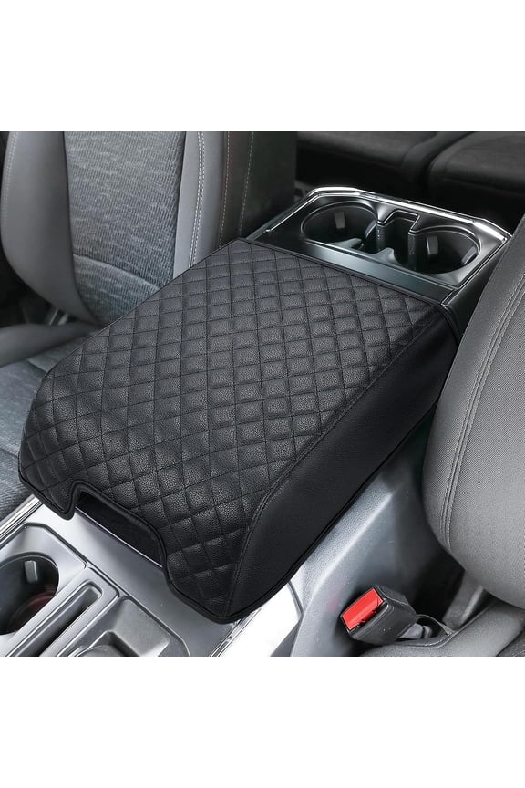 Center Console Cover Compatible with 2015-2020 F150, 2017-2022 F250 F350 F450, 2018-2024 Expedition