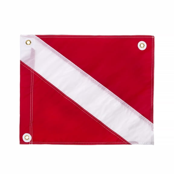 IST 14" x 18" Traditional Diver Down Flag, Small Size