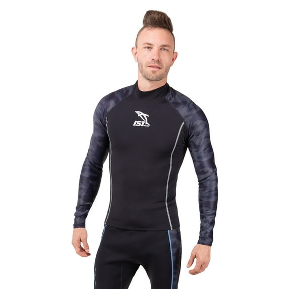 IST 2 mm Neoprene Top, Super-Stretch Fabric at Waist - X-Large