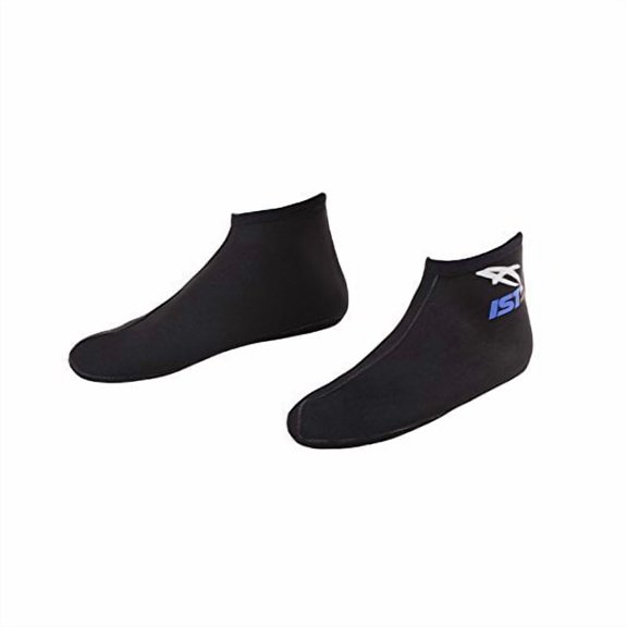 IST 3mm Nylon II Super Stretch Neoprene Low Cut Diving, Freediving Socks (Medium)