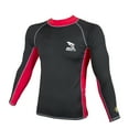 thumbnail image 1 of IST DS-46 Unisex Long Sleeve Spandex Rash Guard (Red / Medium), 1 of 5