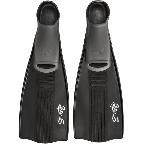 IST F20 Super S Full Foot Fins (Large, Blue)