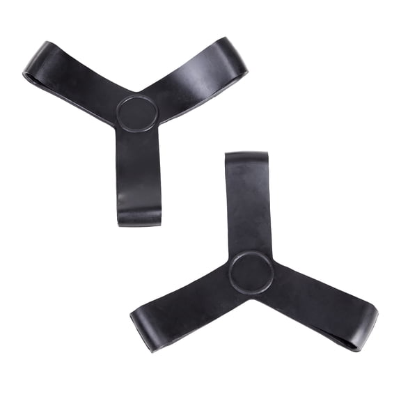 IST FG1 Pair of Rubber Fin Grip Wraparound Friction Straps (Medium)