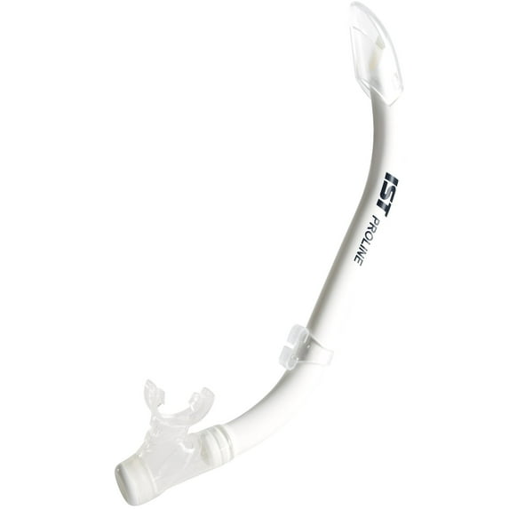 IST Junior Snorkel with Splash Guard and Purge (White)