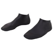IST Low Cut Beach Socks / Water Shoes, Ideal for Under Fins, Sand Volleyball & Soccer (Classic Black, Small)