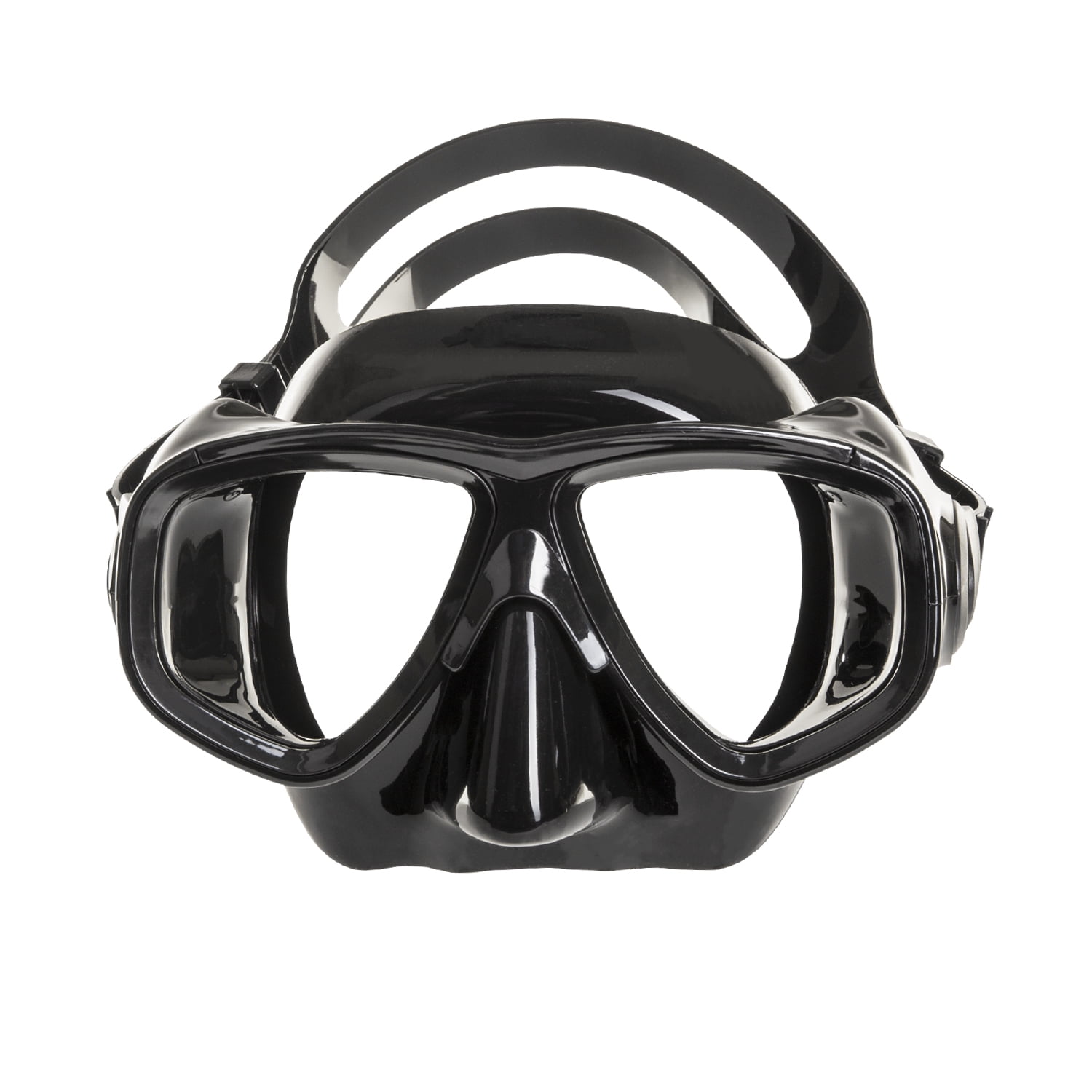 IST M80 2 Lens Snorkel Diving Mask with RX Prescription Lenses, Low ...