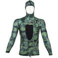 thumbnail image 1 of IST PURiGUARD Hooded Spearfishing Rashguard with Speargun Loading Pad (Green, Small), 1 of 3