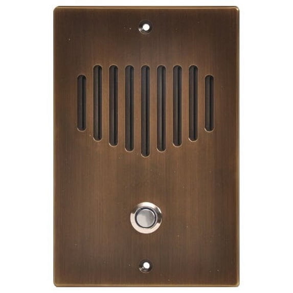 IST RETRO Intercom Door Station, Gold (RETRO-DG)