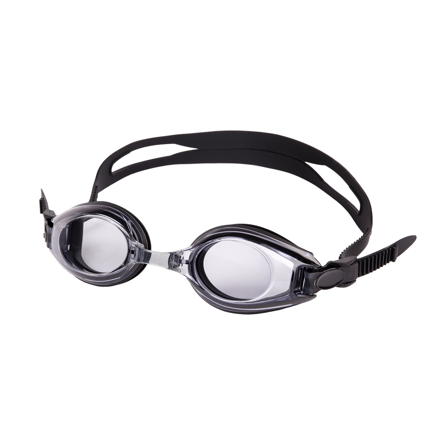 IST RX Prescription Swim Goggles with Customizable Lenses, UV Protection & Anti Fog Technology (+1.0)