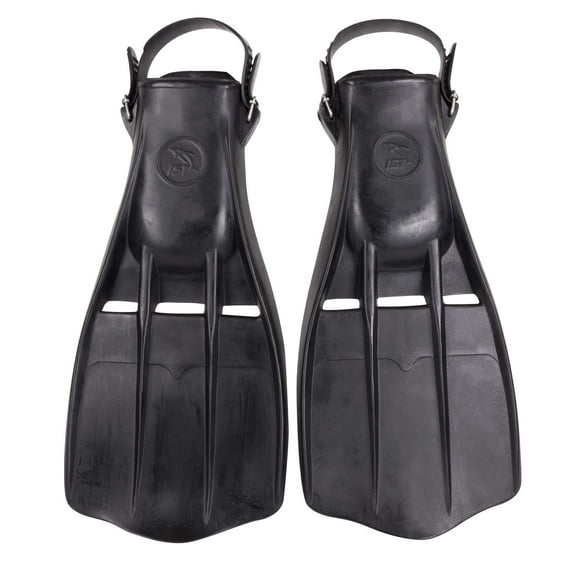 IST Rubber Rocket Scuba Diver Fins, Military Special Ops Gear, Deep Sea Diving Heavy Duty Equipment (X-Large)