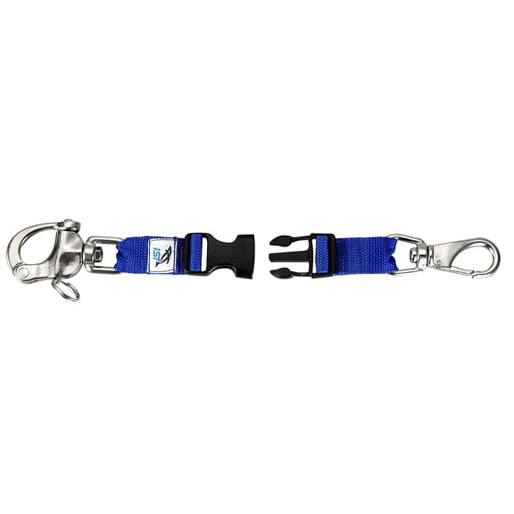 IST SP36A Heavy Duty Locking Snap Shackle Lanyard with Quick Release Buckle