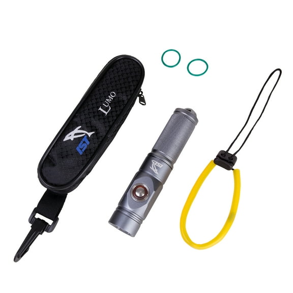 IST T50 LUMO CREE XM-L2 U2 LED 3 Mode Aluminum Double O-Ring Seal Diving Torch (Metallic)