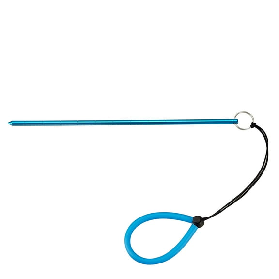 IST TA7 Aluminum Pointer with Ruler & Lanyard (Blue)