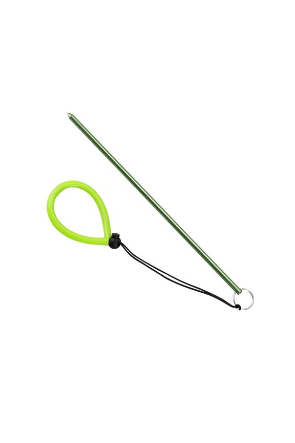 TA7 Aluminum Pointer with Ruler & Lanyard (Green)