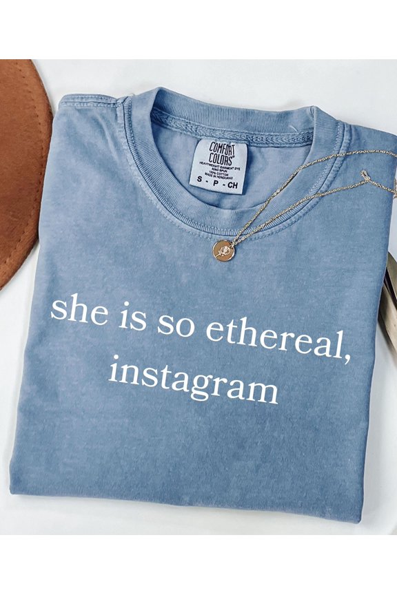 ISTG Shirt, I Swear To God Meme Shirt, Funny Period Drama Tee, She is so Ethereal Meme Shirt, Bookish Humor Shirt, Period Drama Fan Gift