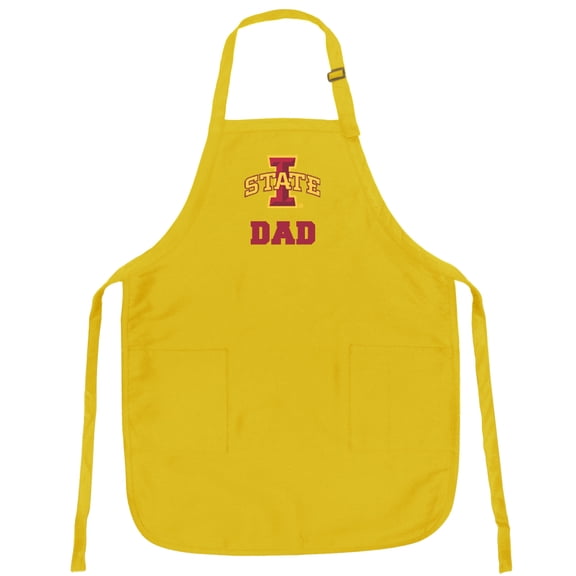 ISU Dad Aprons w/ Pockets & Adjustable Neck