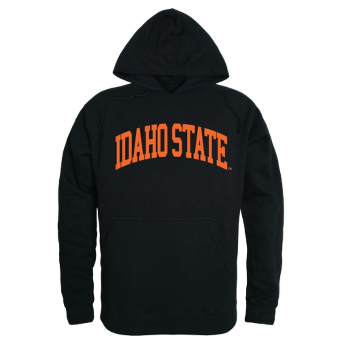 W Republic ISU Idaho State University Bengals College Hoodie Sweatshirt Black, Large