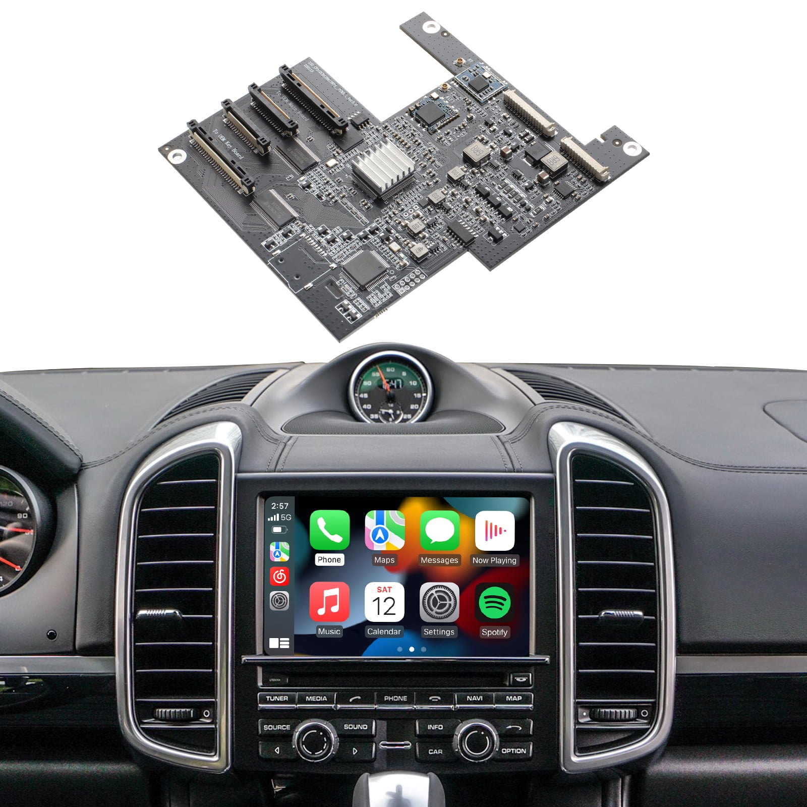 ISUDAR 2022 PCM 3.1 Carplay & Android Auto Module for Porsche, Radio ...