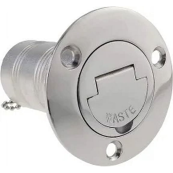 ISURE MARINE 2"(50mm) Boat Waste Deck Fill/Filler with Keyless Cap 2" Marine Mirror- Polished 316 Stainless Steel Hardware for Boat Yacht Caravan