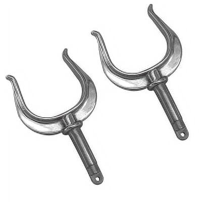 ISURE MARINE 2 Pcs Stainless Steel Oar Lock Oarlock Rowlock Premium Marine Row Boat Dinghy Water Raft Boat Kayak Canoe Oar Lock Rowlock Side Mount