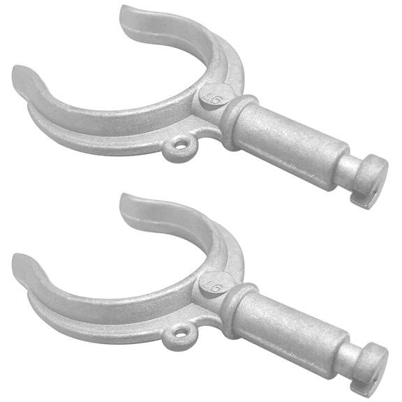 ISURE MARINE 2 Pieces Aluminum Oar Lock Oarlock Rowlock Premium Marine Row Boat Dinghy Water Raft Boat Kayak Canoe Oar Lock Rowlock Side Mount