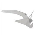 thumbnail image 1 of ISURE MARINE 316 Stainless Steel Delta/Wing Style Boat Anchor 10kg, 1 of 5