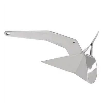 ISURE MARINE 316 Stainless Steel Delta/Wing Style Boat Anchor 7kg