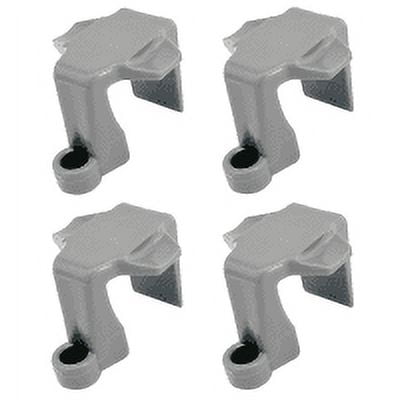 ISURE MARINE 4 Pcs Boat Fender Clips Boat Quick Adjust Pontoon Boat Square Rail Fender Cleats/Clips/Hanger for Bumpers