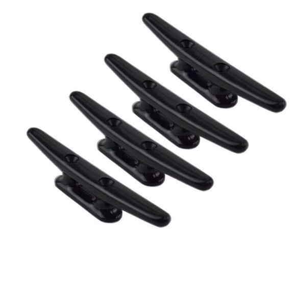 ISURE MARINE 4Pcs 8" 210MM Plastic Cleat Base Marine Mooring Anchor Bollard Boat Hardware