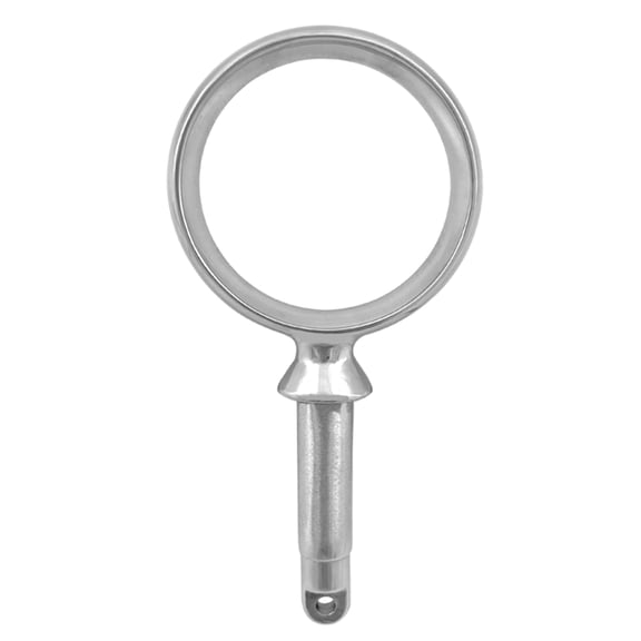 ISURE MARINE Akoleyer Stainless Steel Oarlock Sockets Side Mount Paddle Brackets Marine Boat Yacht 2Pcs