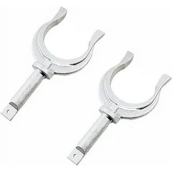 ISURE MARINE Aluminum Oar Lock Oarlock Rowlock Premium Marine Row Boat Dinghy Water Raft Boat Kayak Canoe Oar Lock Rowlock Side Mount 2pcs