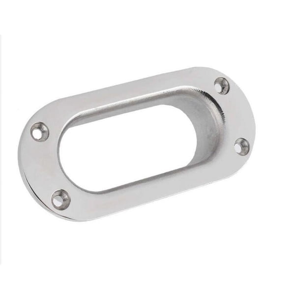 ISURE MARINE Boat Stainless Steel 316 Oval Pipe Mooring Anchor Rope Chain Line